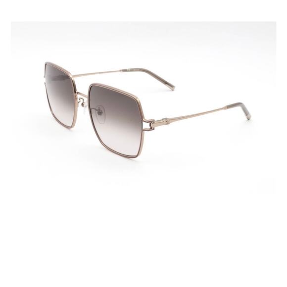 New Escada Women\'s Polarized Rose Gold Square Sunglasses